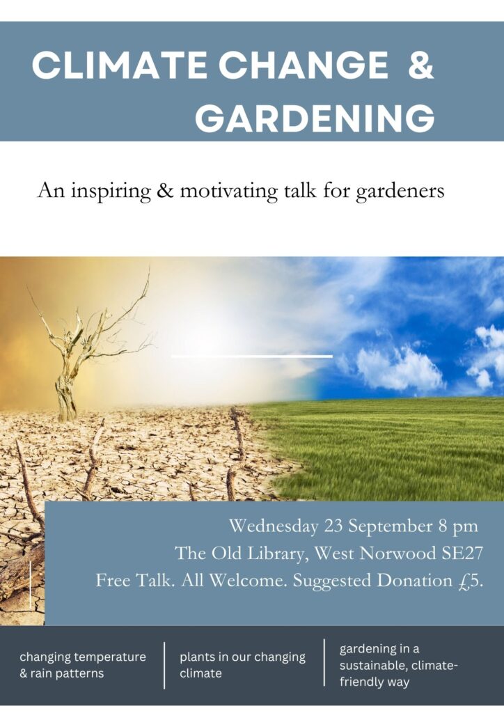 Free Talk: Climate Change & Gardening