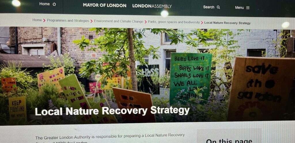 New Nature Strategy for London – give your views
