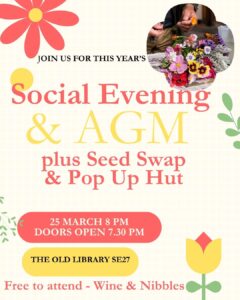 AGM & Social Evening
