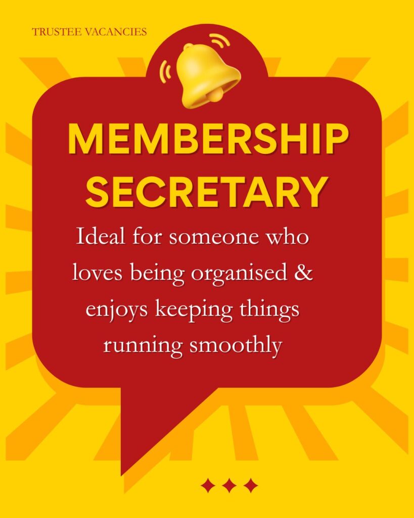 Trustee Vacancies – help shape & support the Society